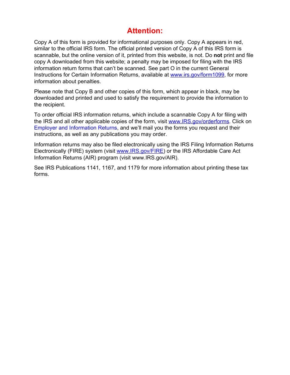 IRS Form 1098-T Tuition Statement, Page 1