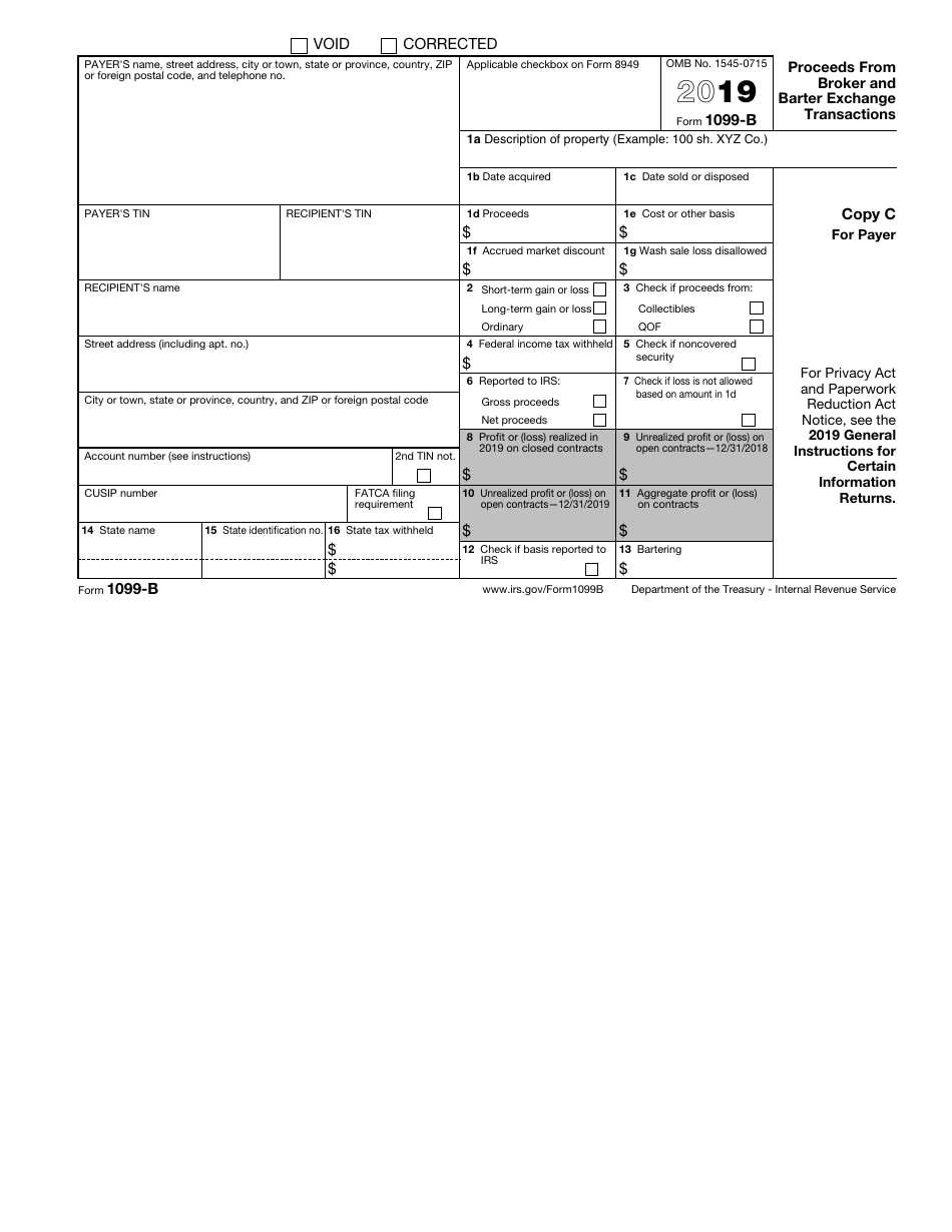 IRS Form 1099-B Proceeds From Broker and Barter Exchange Transactions, Page 8