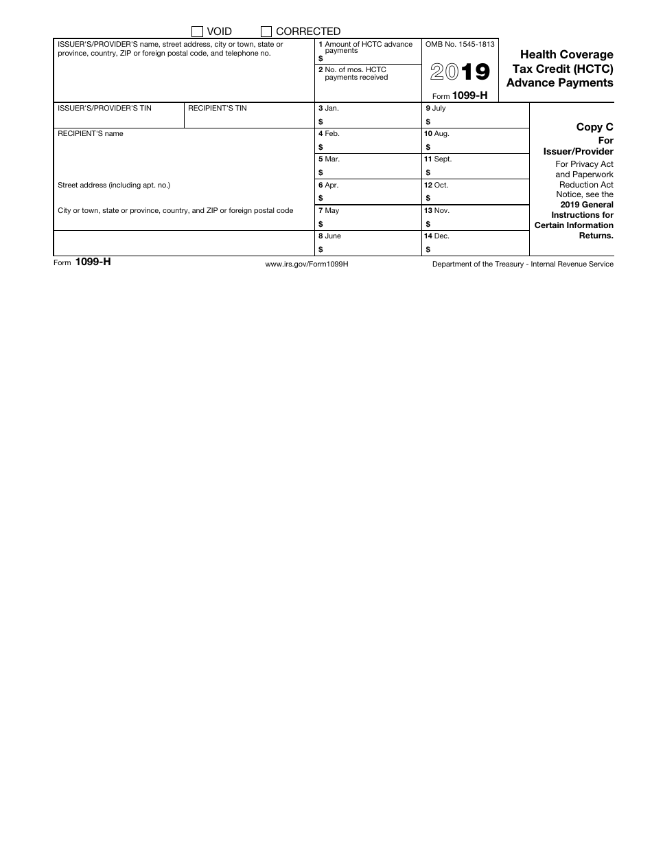 IRS Form 1099-H Health Coverage Tax Credit (Hctc) Advance Payments, Page 4