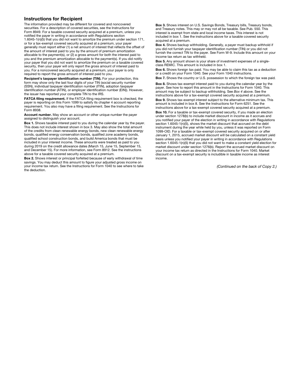 IRS Form 1099-INT Interest Income, Page 4