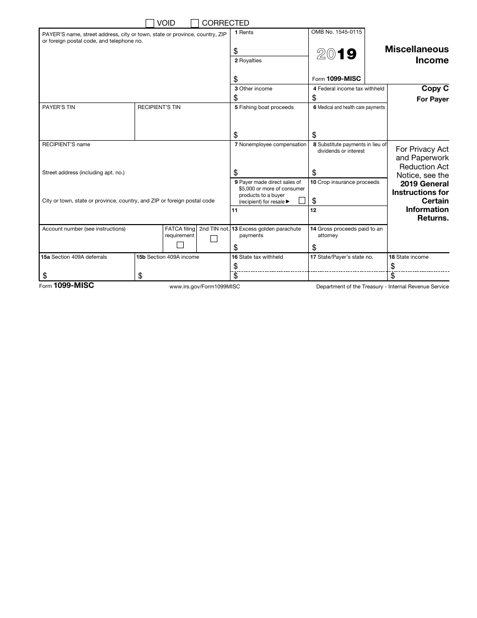 IRS Form 1099-MISC Miscellaneous Income, Page 7
