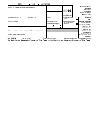IRS Form 1099-Q &quot;Payments From Qualified Education Programs (Under Sections 529 and 530)&quot;, 2019