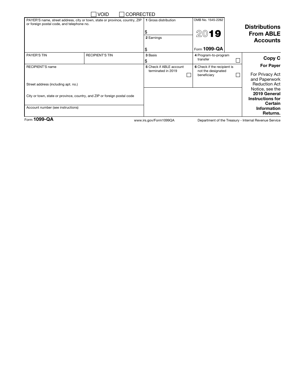 IRS Form 1099-QA Distributions From Able Accounts, Page 4