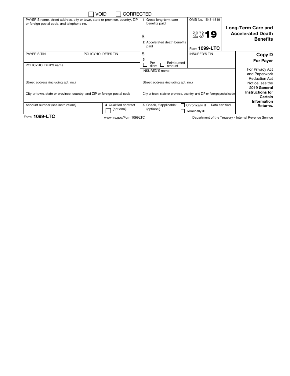 IRS Form 1099-LTC Long-Term Care and Accelerated Death Benefits, Page 6
