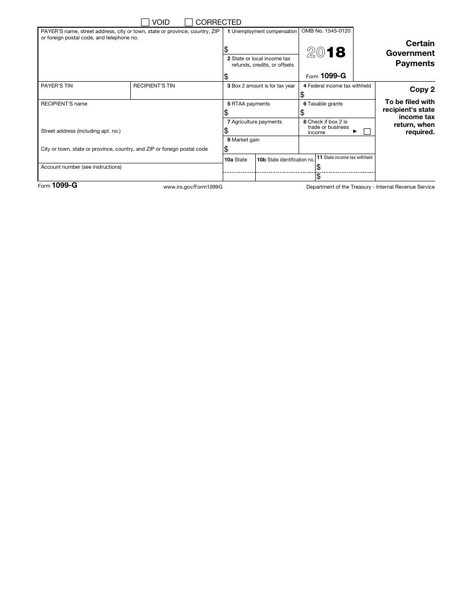 IRS Form 1099-G Certain Government Payments, Page 6