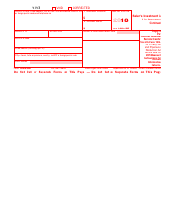 IRS Form 1099-SB Seller&#039;s Investment in Life Insurance Contract, Page 2