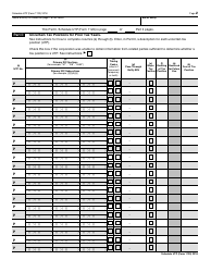 IRS Form 1120 Schedule UTP Uncertain Tax Position Statement, Page 2