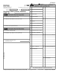 IRS Form 1120-S Schedule K-1 Shareholder&#039;s Share of Income, Deductions, Credits, Etc.