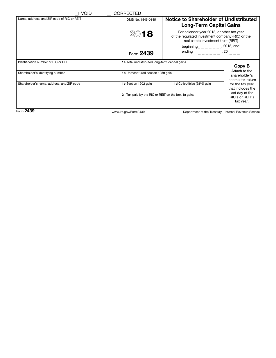 IRS Form 2439 Notice to Shareholder of Undistributed Long-Term Capital Gains, Page 3