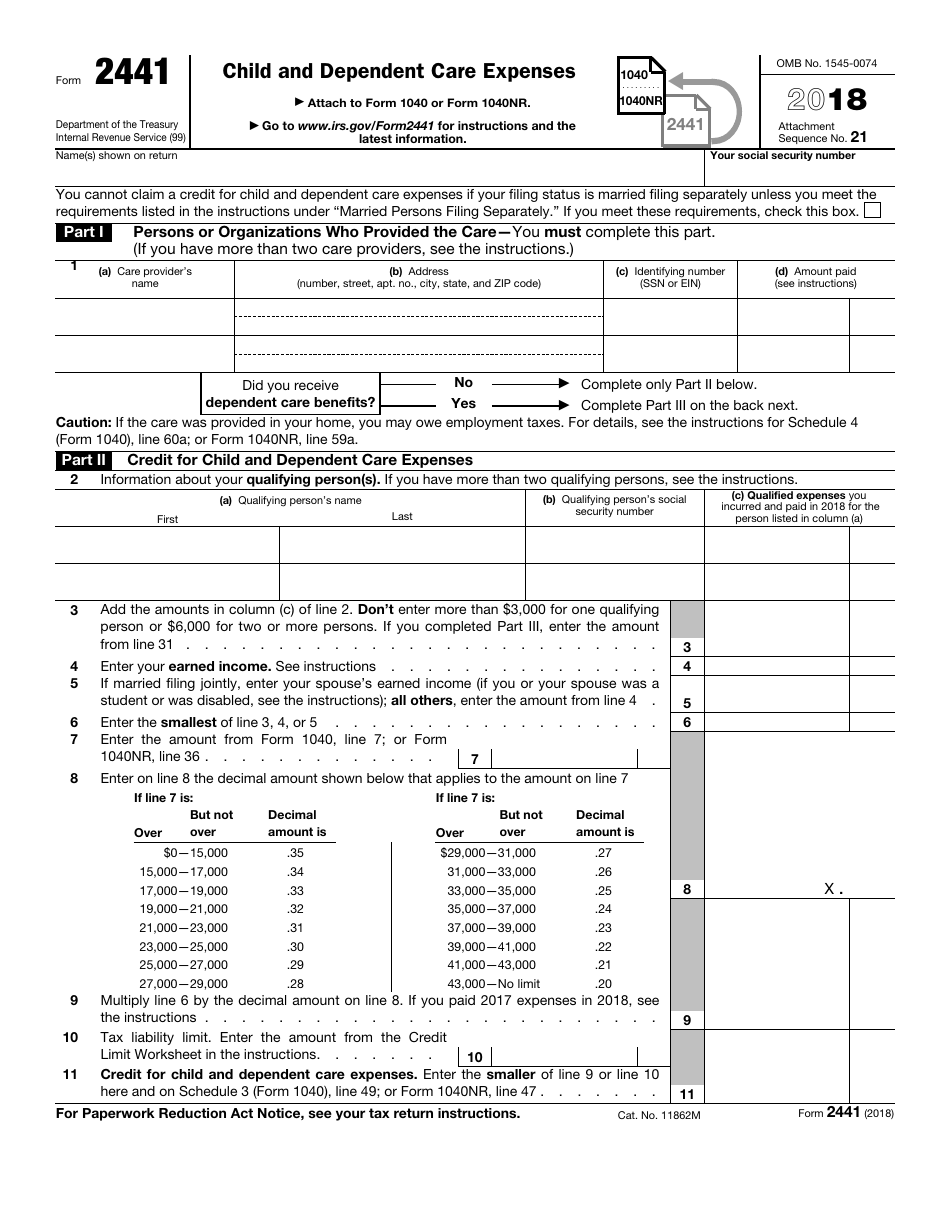 Fillable Irs Form For Release Of Dependent - Printable Forms Free Online