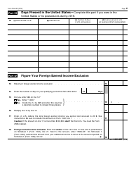 IRS Form 2555-EZ Foreign Earned Income Exclusion, Page 2