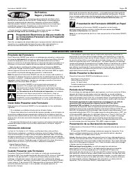 IRS Formulario 2350(SP) Solicitud De Prorroga Para Presentar La Declaracion Del Impuesto Sobre El Ingreso Personal De Los Estados Unidos (Spanish), Page 3