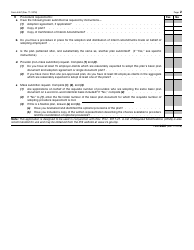 IRS Form 4461 Application for Approval of Standardized or Nonstandardized Pre-approved Defined Contribution Plans, Page 2