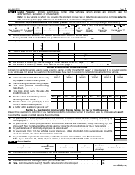 IRS Form 4562 Depreciation and Amortization (Including Information on Listed Property), Page 2