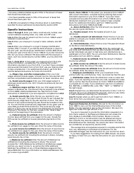 IRS Form 4852 Substitute for Form W-2, Wage and Tax Statement, or Form 1099-r, Distributions From Pensions, Annuities, Retirement or Profit-Sharing Plans, IRAs, Insurance Contracts, Etc., Page 2
