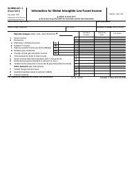 IRS Form 5471 Schedule I-1 Download Fillable PDF or Fill Online