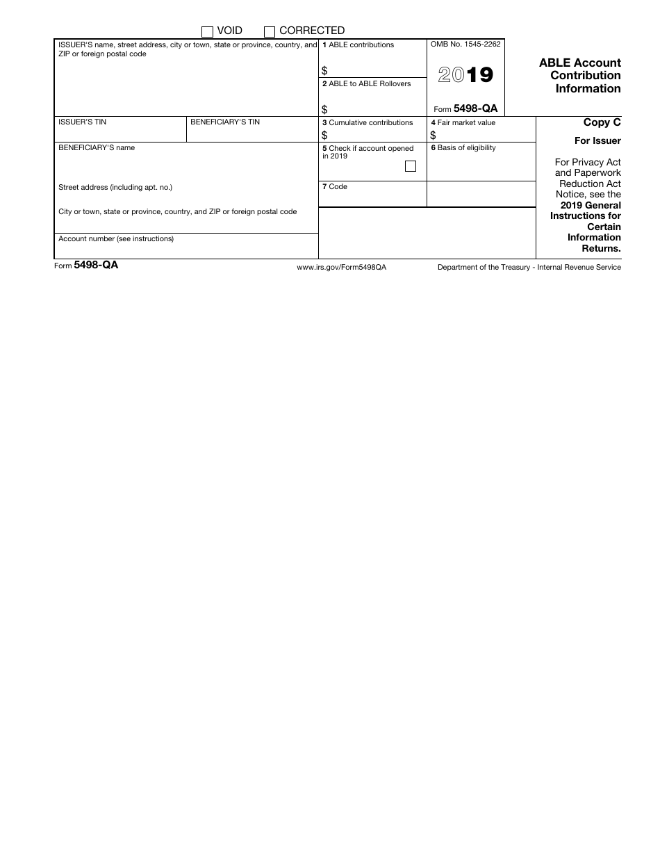 IRS Form 5498-QA Able Account Contribution Information, Page 4