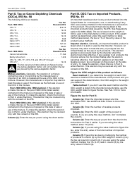 IRS Form 6627 Environmental Taxes, Page 3