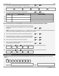 IRS Form 8554 Application for Renewal of Enrollment to Practice Before the Internal Revenue Service, Page 2