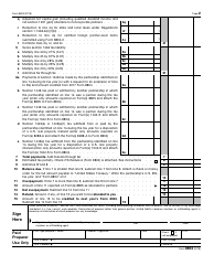 IRS Form 8804 Annual Return for Partnership Withholding Tax (Section 1446), Page 2