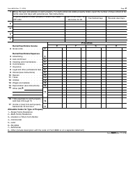 IRS Form 8825 Rental Real Estate Income and Expenses of a Partnership or an S Corporation, Page 2