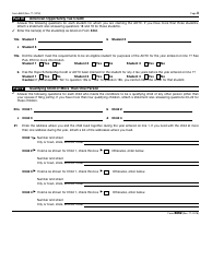 IRS Form 8862 Information to Claim Certain Credits After Disallowance, Page 3