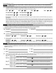 IRS Formulario 8862(SP) Informacion Para Reclamar Ciertos Creditos Despues De Haber Sido Denegados (Spanish), Page 3