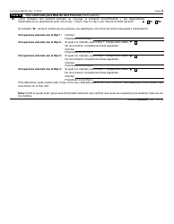 IRS Formulario 8862(SP) Informacion Para Reclamar Ciertos Creditos Despues De Haber Sido Denegados (Spanish), Page 4