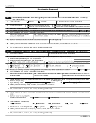 IRS Form 8938 Statement of Specified Foreign Financial Assets, Page 3