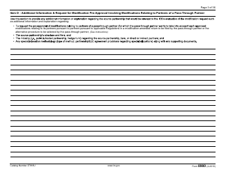 IRS Form 8980 Partnership Request for Modification of Imputed Underpayments Under IRC Section 6225(C), Page 3