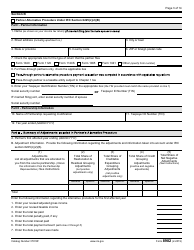 IRS Form 8982 Affidavit for Partner Modification Amended Return Under IRC Section 6225(C)(2)(A) or Partner Alternative Procedure Under IRC Section 6225(C)(2)(B), Page 3