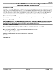 IRS Form 8988 Election for Alternative to Payment of the Imputed Underpayment, Page 2