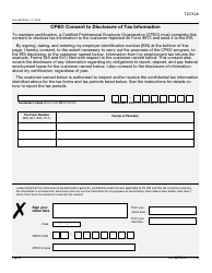 IRS Form 8973 Certified Professional Employer Organization/Customer Reporting Agreement, Page 3