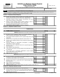 IRS Form 8990 Limitation on Business Interest Expense