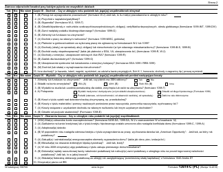 IRS Form 13614-C (PL) Intake/Interview &amp; Quality Review Sheet (Polish), Page 2