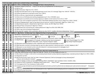 IRS Form 13614-C (TL) Intake/Interview &amp; Quality Review Sheet (Tagalog), Page 2