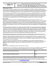 IRS Form 13614-C (TL) Intake/Interview &amp; Quality Review Sheet (Tagalog), Page 4