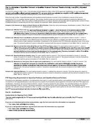 IRS Form 15028 Certification of Publicly Traded Partnership to Notify Specified Partners and Qualified Relevant Partners for Approved Modifications Under IRC Section 6225(C)(5), Page 5