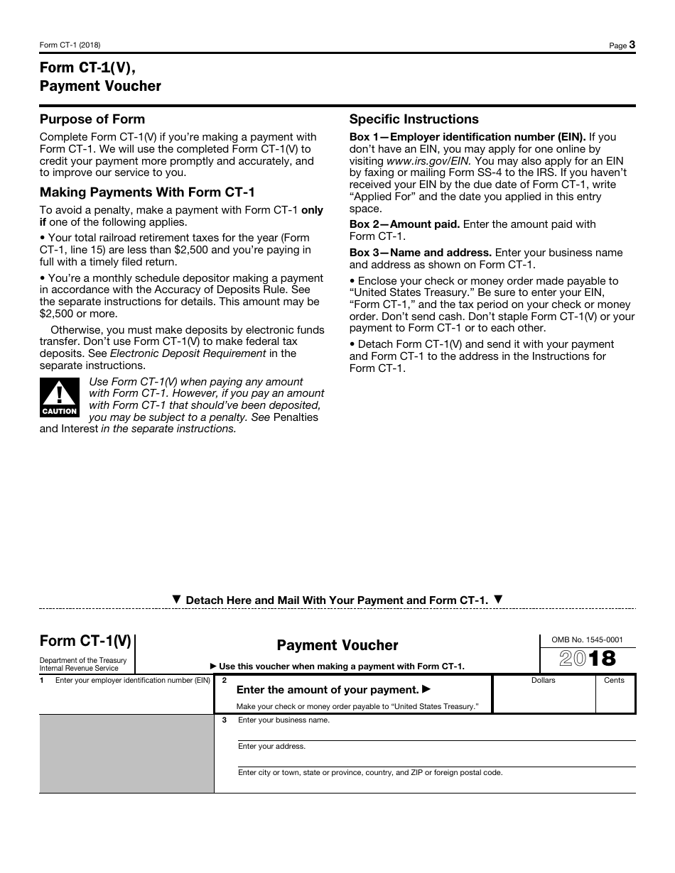 IRS Form CT-1 Employers Annual Railroad Retirement Tax Return, Page 3