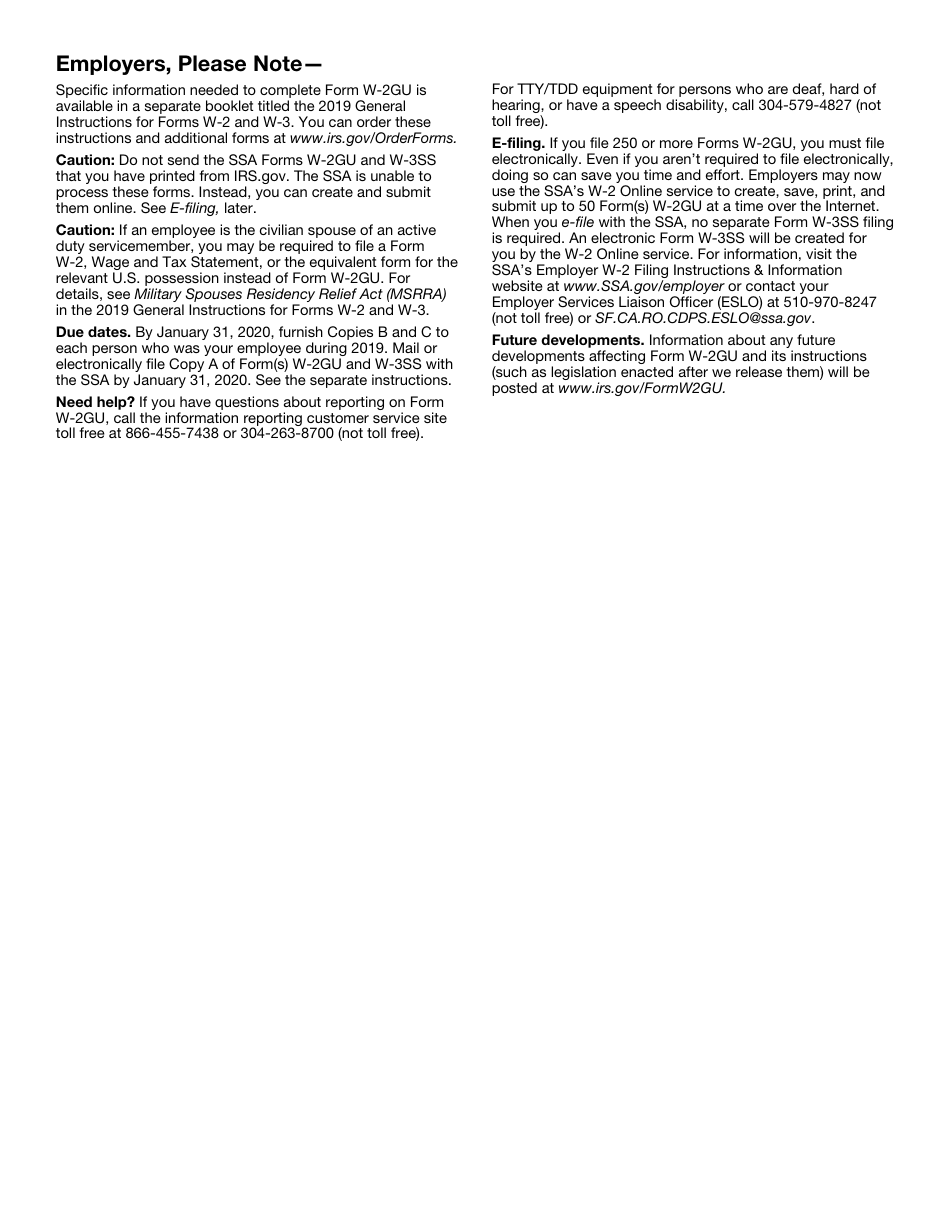 IRS Form W-2GU Guam Wage and Tax Statement, Page 9