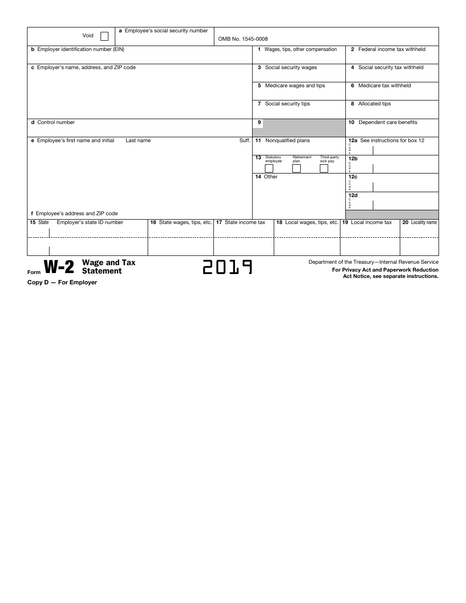 IRS Form W-2 Wage and Tax Statement, Page 10