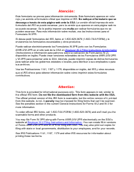 IRS Formulario W-3PR Informe De Comprobantes De Retencion (Puerto Rican Spanish)