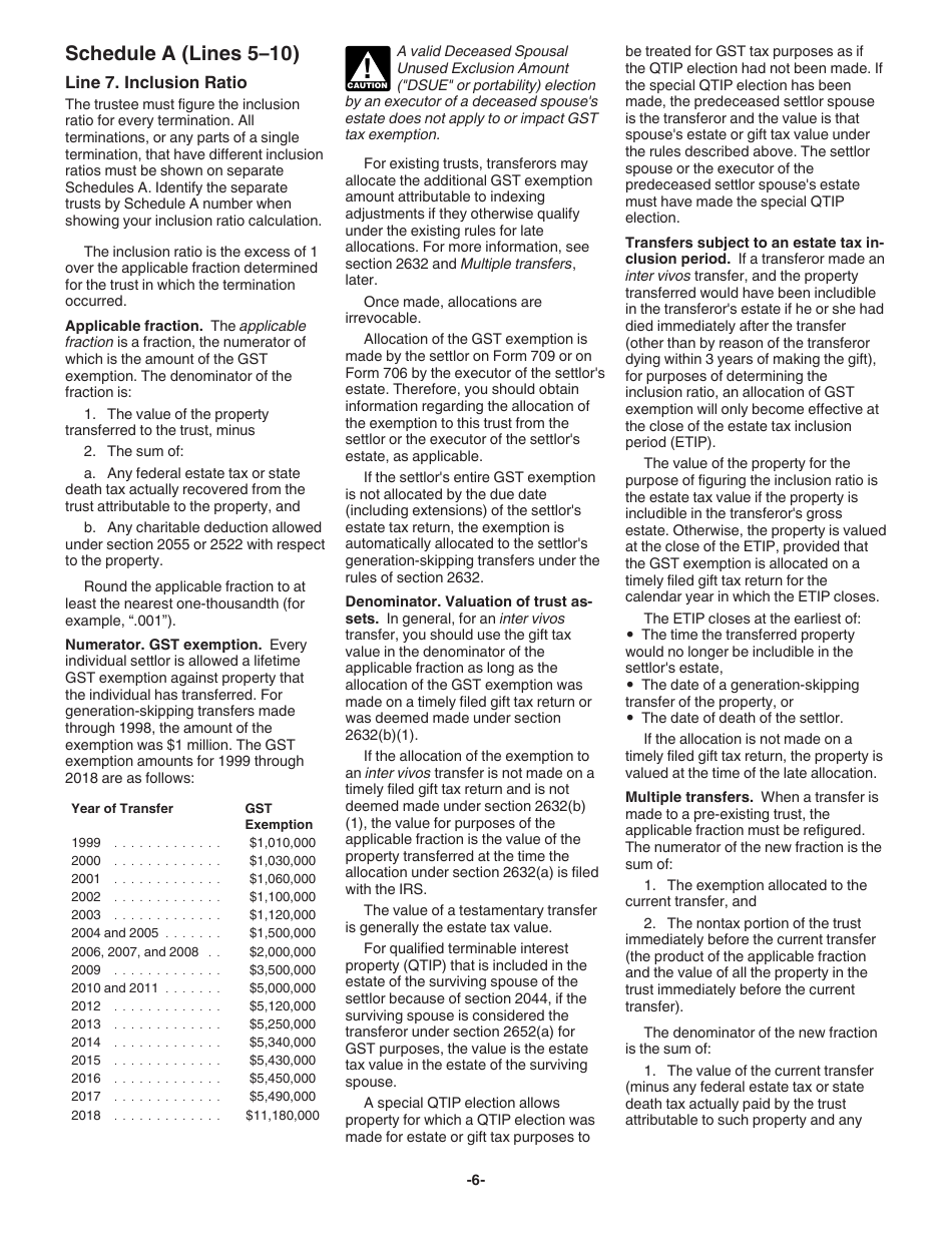 Instructions for IRS Form 706-GS (T) Generation-Skipping Transfer Tax Return for Terminations, Page 6
