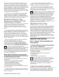 Instructions for IRS Form 941 Employer&#039;s Quarterly Federal Tax Return, Page 7