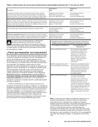 Instrucciones para IRS Formulario 944(SP) Declaracion Federal Anual De Impuestos Del Patrono O Empleador (Spanish), Page 8