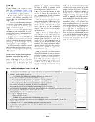 Instructions for IRS Form 1040 Schedule D Capital Gains and Losses, Page 13