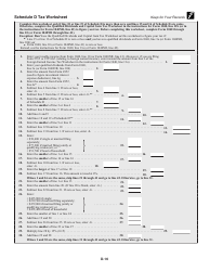 Instructions for IRS Form 1040 Schedule D Capital Gains and Losses, Page 16
