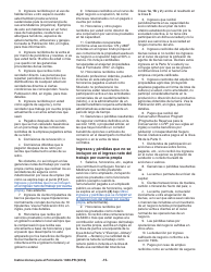 Instrucciones para IRS Formulario 1040-PR Planilla Para La Declaracion De La Contribucion Federal Sobre El Trabajo Por Cuenta Propia (Incluyendo El Credito Tributario Adicional Por Hijos Para Residentes Bona Fide De Puerto Rico) (Spanish), Page 15