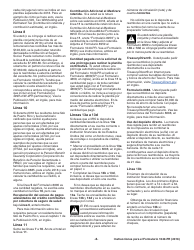Instrucciones para IRS Formulario 1040-PR Planilla Para La Declaracion De La Contribucion Federal Sobre El Trabajo Por Cuenta Propia (Incluyendo El Credito Tributario Adicional Por Hijos Para Residentes Bona Fide De Puerto Rico) (Spanish), Page 8