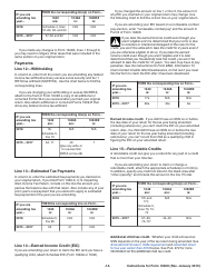 Instructions for IRS Form 1040X Amended U.S. Individual Income Tax Return, Page 14